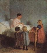 Anna Ancher Little Brother USA oil painting artist